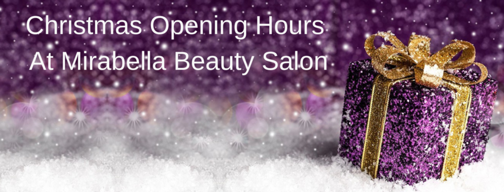 Mirabella Christmas Banner Opening Hours