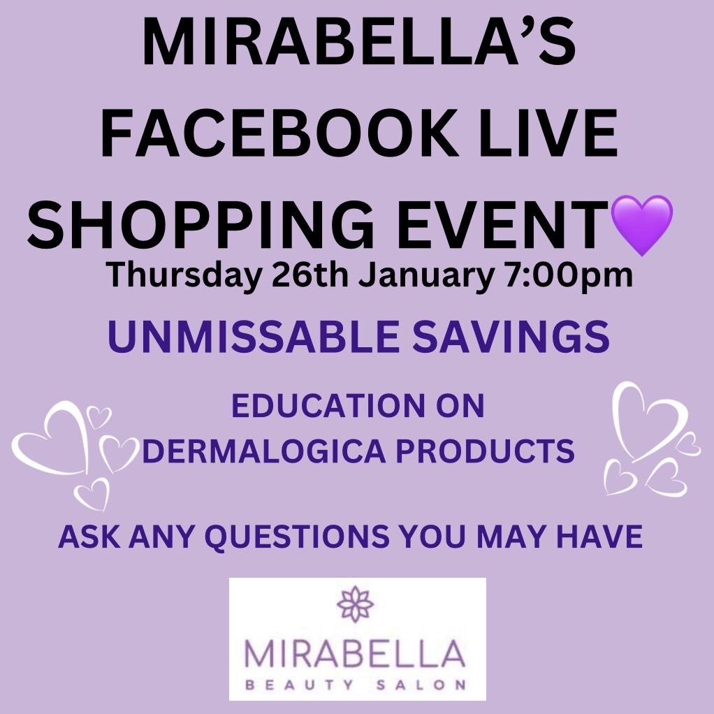 Facebook Live Shopping Event At Mirabella
